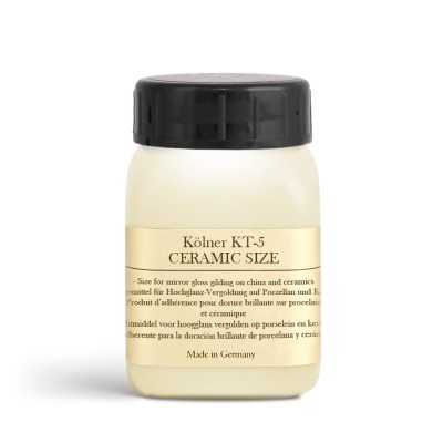 Kölner Ceramic Size KT - 5 - Anlegemittel für Vergoldungen auf Keramik 50 ml