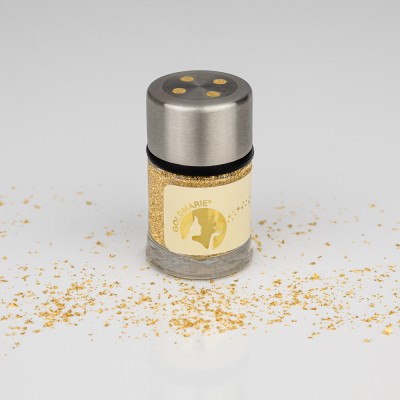 Goldmarie® Goldstreuer Flocken im Glas