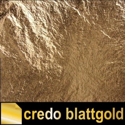 Schlagmetall Antikgold Farbe 2 lose im Kistchen