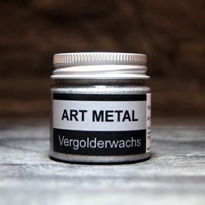 Art Metal Vergolderwachs Silber 50 ml