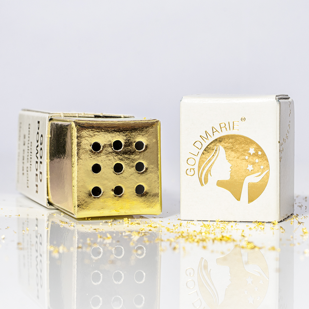 Honig Goldmarie mit 23 Karat essbares Blattgold Echtgold 60 Gramm 
