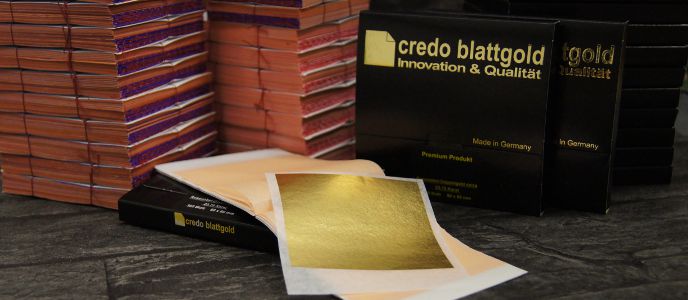 Blattgold transfer 80x80 mm