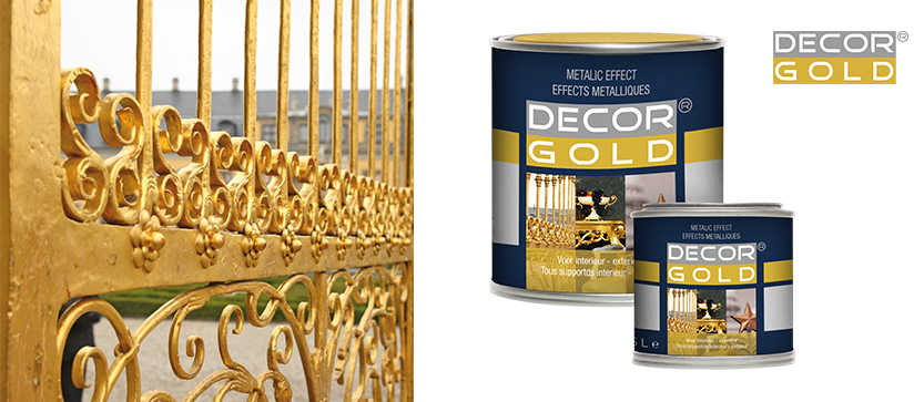 Metallglanzlack Decor Gold